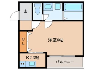 ALEGRIA住道Northの物件間取画像